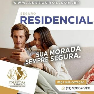 Você sabia que existem seguros residenciais que te ajudam muito?? Tem seguro que coloca varão de cortina, troca luminárias, conserta todos seus eletrodomésticos cobrando só a peça caso tenha que trocar, tem eletricista, encanador e muito mais... aproveite e cote seu seguro. Aposto que voce tem na sua casa alguma coisinha pra fazer, então deixa que o seguro faz pra você!! E o melhor é que é baratinho...🤩.